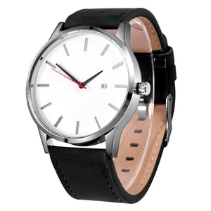 Simple Leather Banded Watch