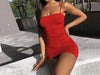 Spaghetti Strap Sonrok Dress