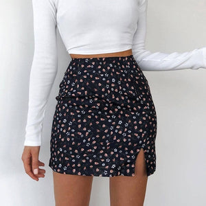 Blomme Mini Skirt